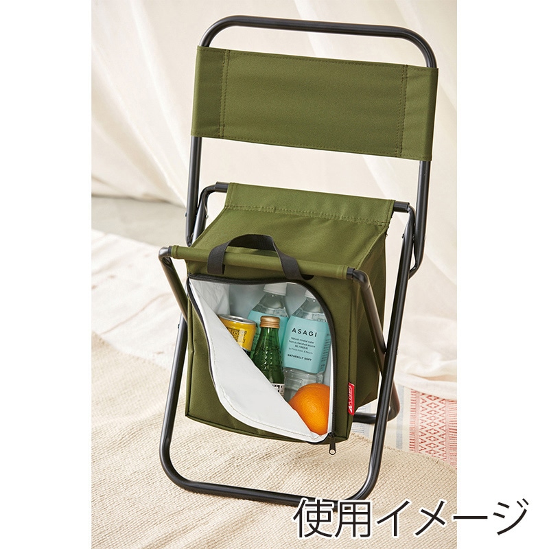 丸辰 キャンプス 保冷温バッグレジャーチェア 2色アソート 35602 1個(ご注文単位12個)【直送品】