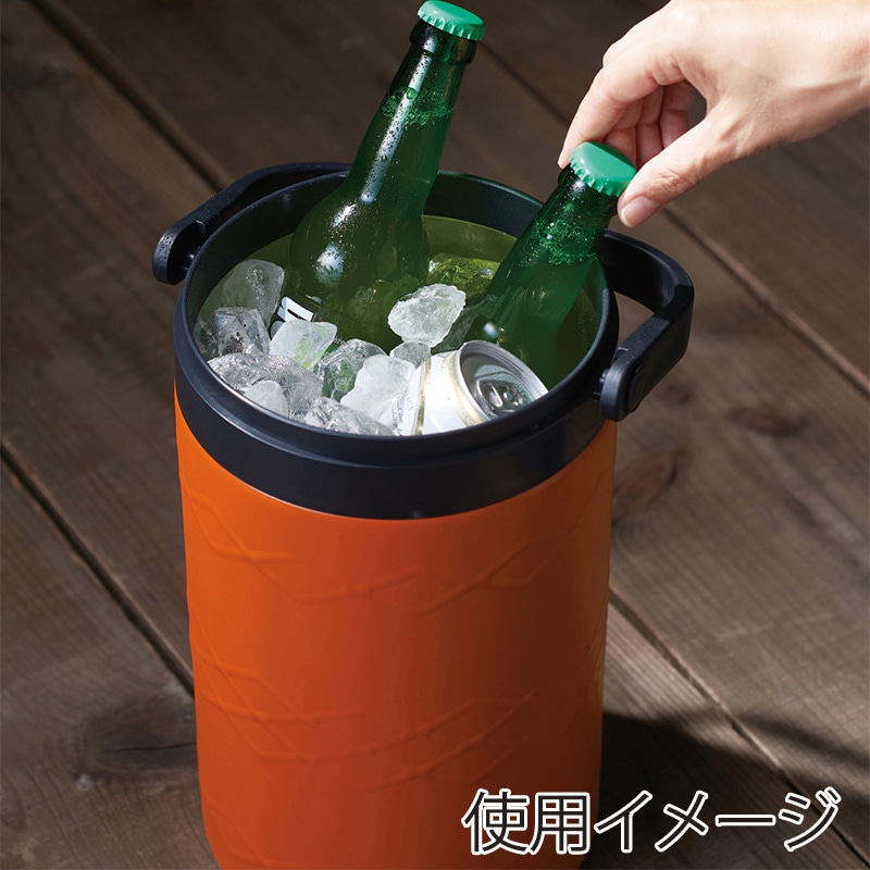 丸辰 キャンプス 真空保冷温ファミリークーラー 35978 1個/箱(ご注文単位6箱)【直送品】