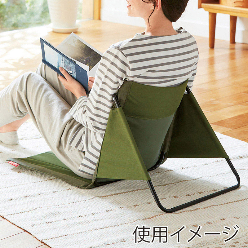 丸辰 キャンプス グラウンドチェア 2色アソート 35956 1個(ご注文単位18個)【直送品】