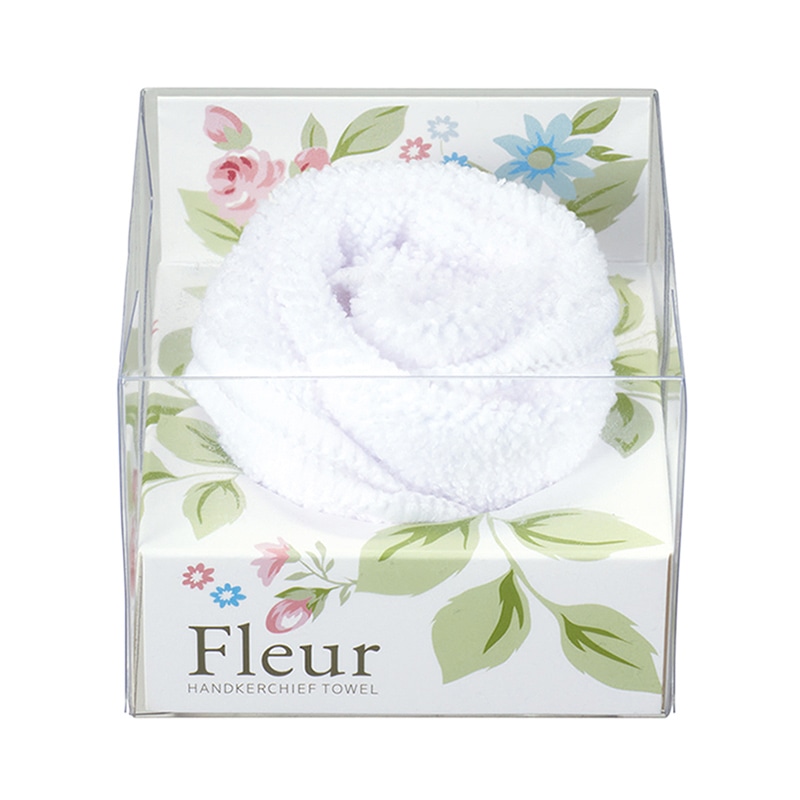 丸辰 フルール フラワーギフトタオル 2色アソート 36116 1枚（ご注文単位168個）【直送品】