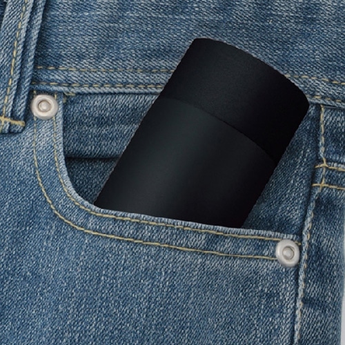 真空ステンレス ポケットボトル ブラック 1本(ご注文単位120本)【直送品】