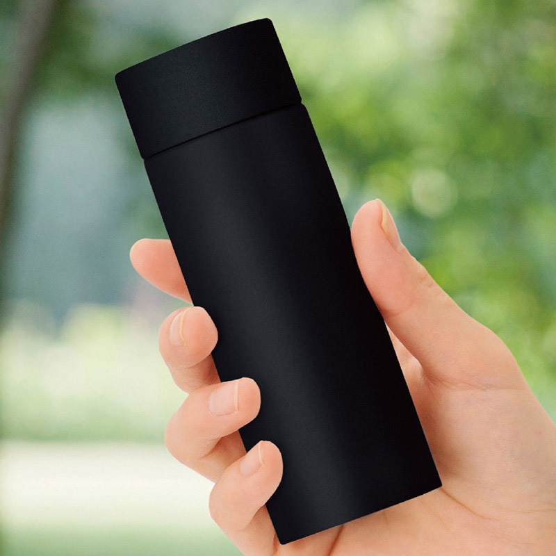 真空ステンレス ポケットボトル ブラック 1本(ご注文単位120本)【直送品】