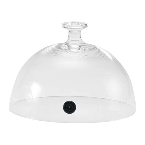 スーパーアラジン専用ガラスカバー(バルブ付) DM-21 21cm 1個(ご注文単位1個)【直送品】