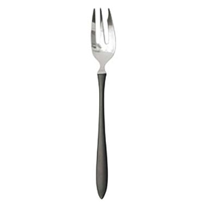 18-10 リモア ケーキフォーク ブラック A329510 1個(ご注文単位1個)【直送品】