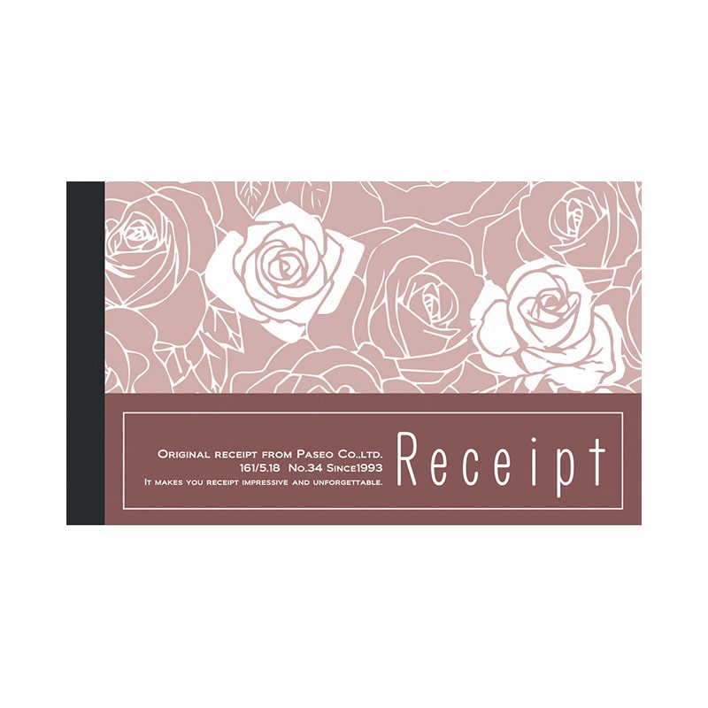Paseo 領収書 2枚複写　30組 MB-06PK 1冊（ご注文単位6冊）【直送品】