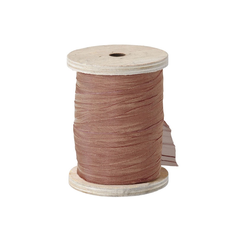 Paseo ハンドメイド用リボン 40mm×10m　ブラウン FT-30BR 1巻（ご注文単位2巻）【直送品】