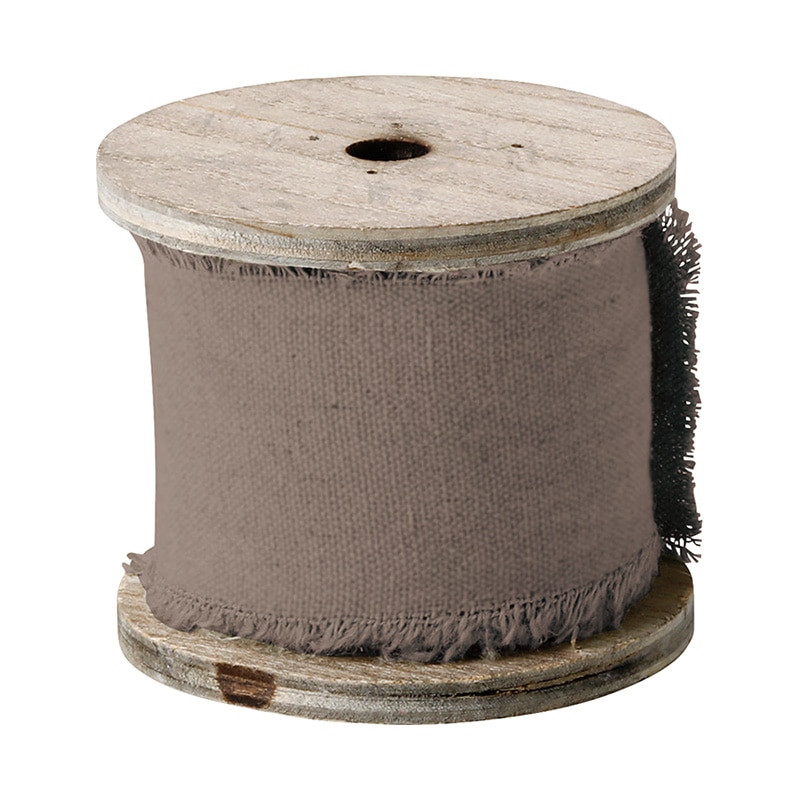 Paseo ハンドメイド用リボン 50mm×3m　ブラウン FT-25BR 1個（ご注文単位3個）【直送品】