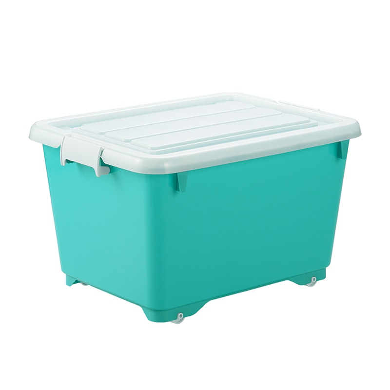 JEJアステージ 収納ケース　フォーシービビッド 50深 Nグリーン 1個（ご注文単位10個）【直送品】