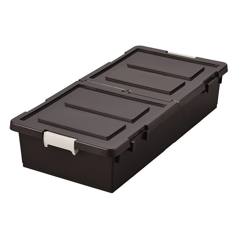 JEJアステージ ベッド下収納ボックス  ダークブラウン 1個（ご注文単位6個）【直送品】