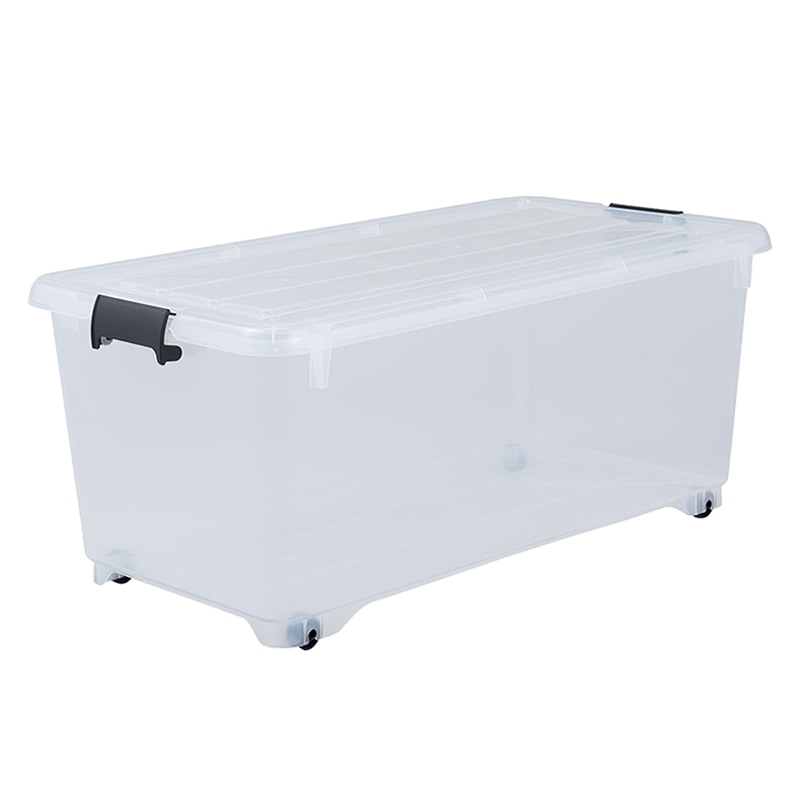 JEJアステージ 収納ケース　コロモ 74深 クリア 1個（ご注文単位8個）【直送品】