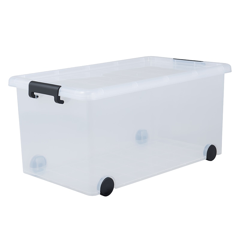 JEJアステージ 収納ケース　キャリングボックス 44 クリア 1個（ご注文単位6個）【直送品】