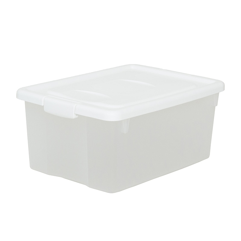 JEJアステージ 収納ケース　オリオン M ホワイト 1個（ご注文単位16個）【直送品】