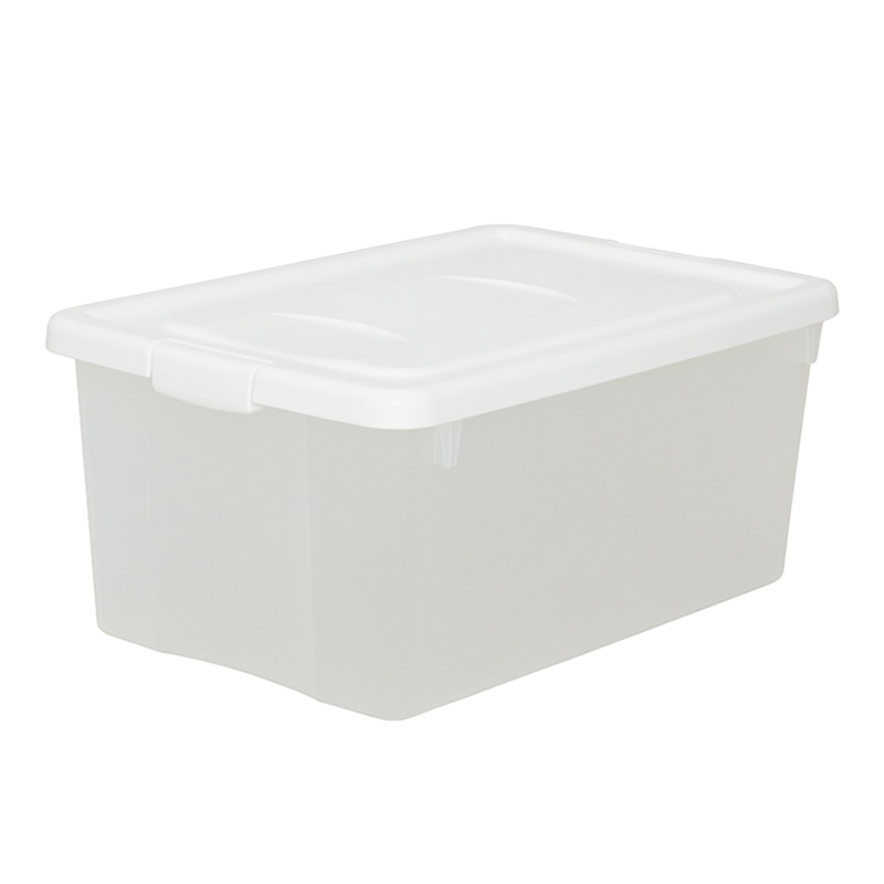 JEJアステージ 収納ケース　オリオン L ホワイト 1個（ご注文単位12個）【直送品】