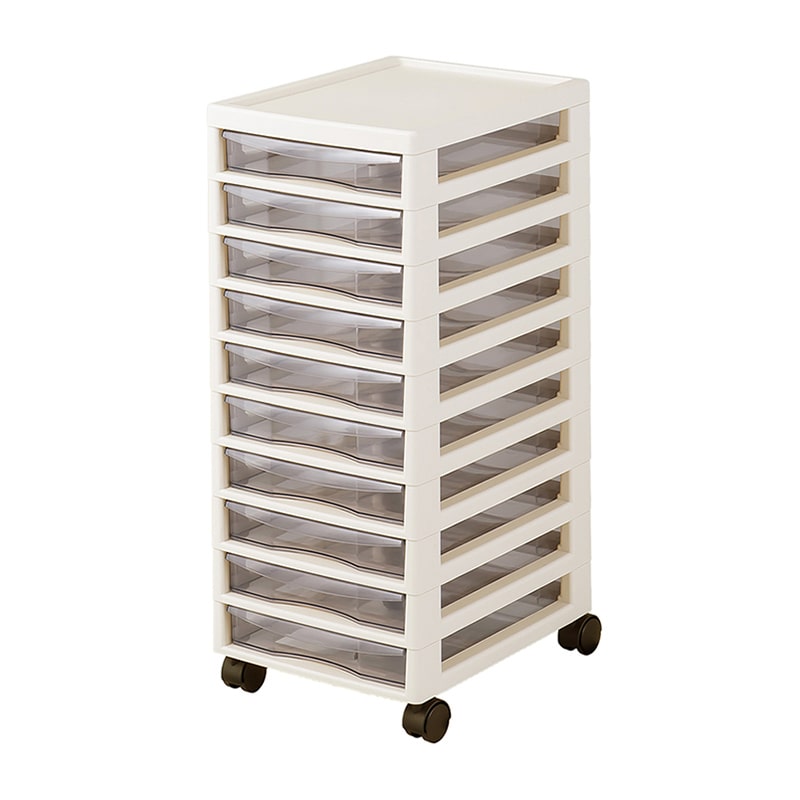 JEJアステージ ラック　アプロス A4　浅10段 アイボリー 1個（ご注文単位2個）【直送品】