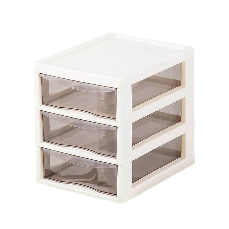 JEJアステージ ラック　アプロス A4　深3段 アイボリー 1個（ご注文単位6個）【直送品】