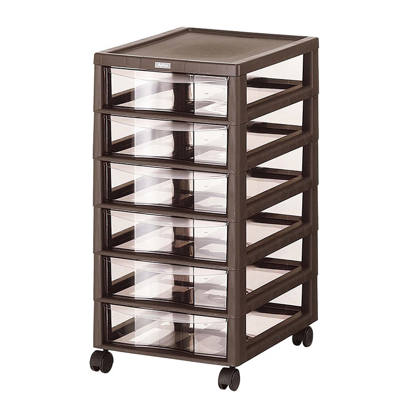 JEJアステージ アプロス 深型 6段 アイボリー 155335 1個(ご注文単位2個)【直送品】