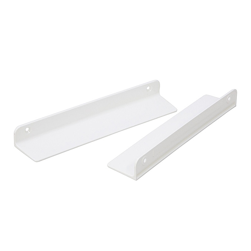 JEJアステージ カラーボックス用シキレール　ワイド  ホワイト 1個（ご注文単位12個）【直送品】