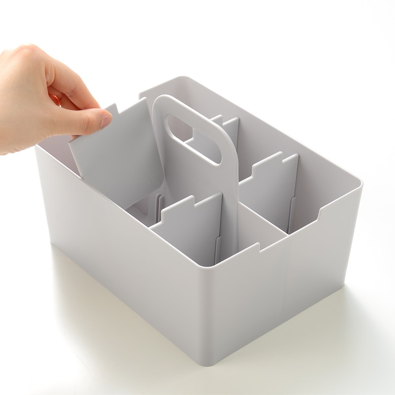 JEJアステージ デスクトート ミニ ライトグレー DTM-21LG 1個(ご注文単位8個)【直送品】