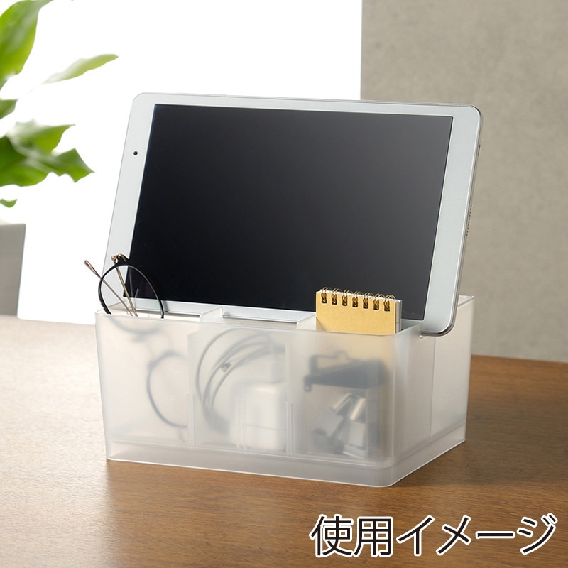 JEJアステージ デスクトート　ミニ  クリア　DTM-21CL 1個（ご注文単位8個）【直送品】