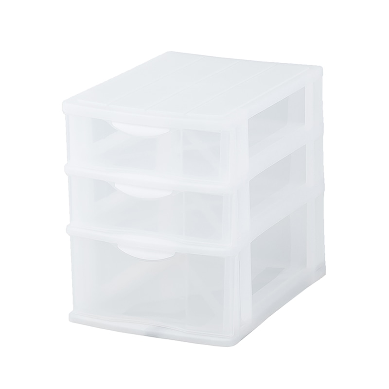 JEJアステージ チェスト　フロンテミニ A4　浅2深1段 ナチュラル 1個（ご注文単位8個）【直送品】