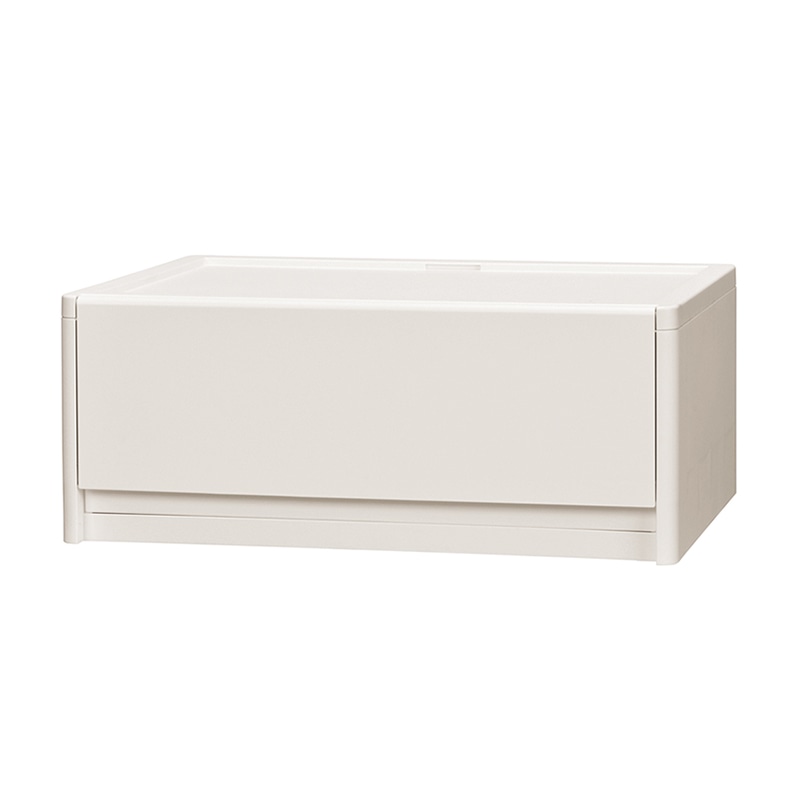 JEJアステージ モストロオープンチェスト 1段 ホワイト 1個(ご注文単位4個)【直送品】