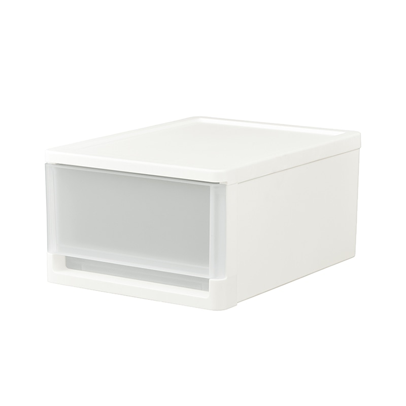 JEJアステージ 収納ケース　ストラ　小物整理用 A4 ホワイト 1個（ご注文単位8個）【直送品】