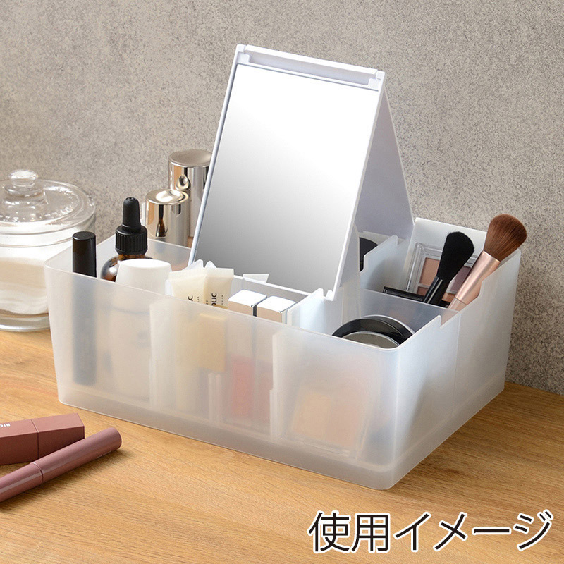 JEJアステージ デスクトート クリア DT-26CL 1個(ご注文単位6個)【直送品】