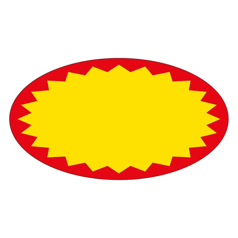 カミイソ産商 エースラベル 無地 A-0624 1000枚/袋(ご注文単位1袋)【直送品】