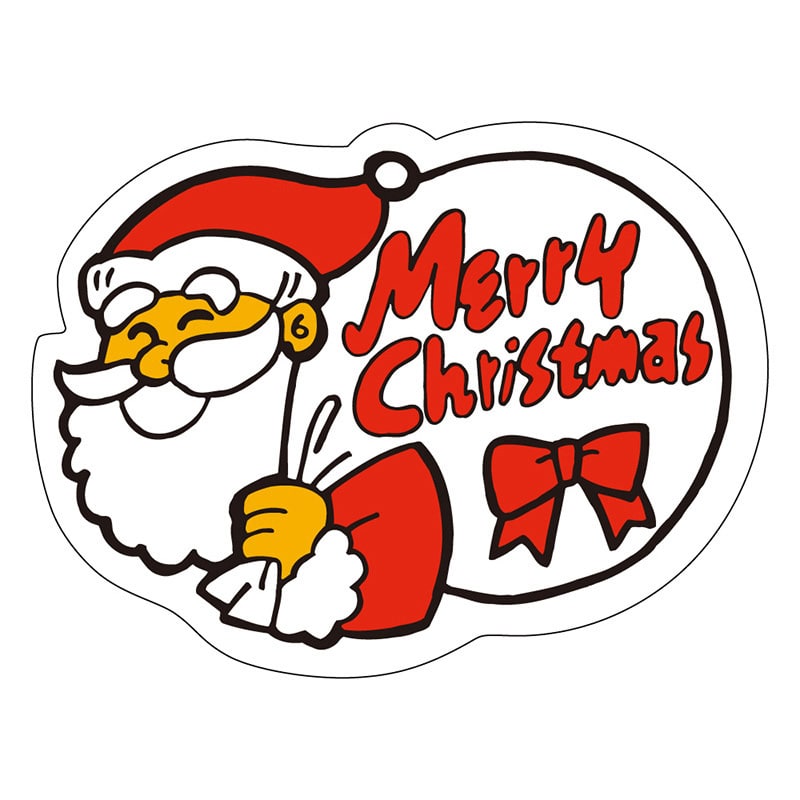 カミイソ産商 エースラベル Merry X'mas C-0147 500枚/袋(ご注文単位1袋)【直送品】