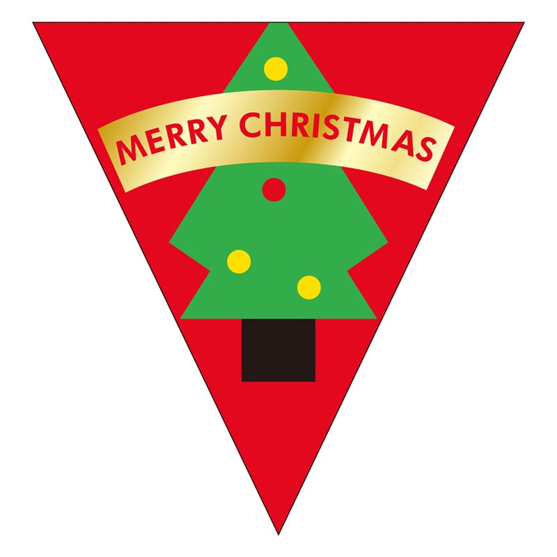 カミイソ産商 エースラベル Merry X'mas C-0219 1000枚/袋(ご注文単位1袋)【直送品】