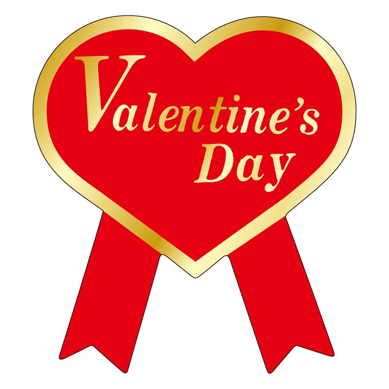 カミイソ産商 エースラベル VALENTINE DAY C-0228 1000枚/袋(ご注文単位1袋)【直送品】