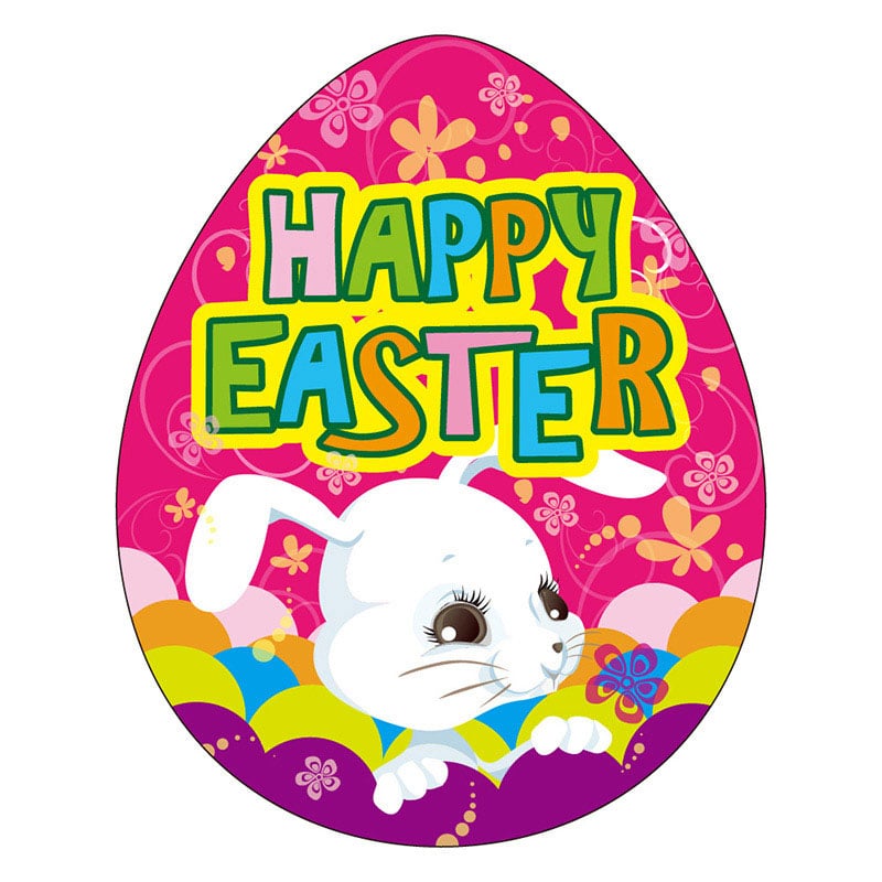 カミイソ産商 エースラベル HAPPY EASTER C-0520 300枚/袋(ご注文単位1袋)【直送品】