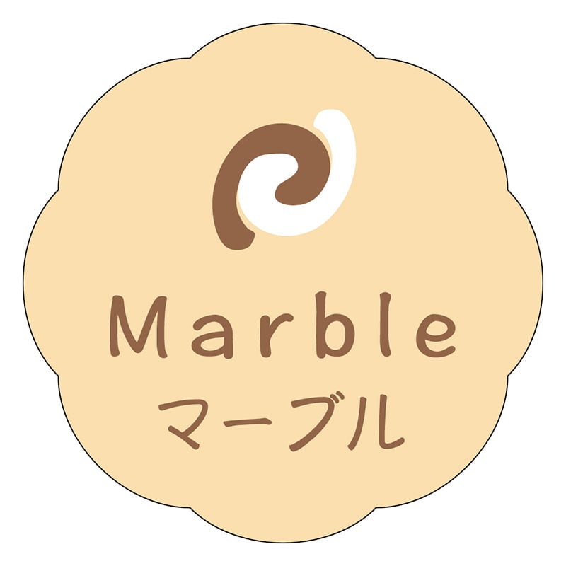 カミイソ産商 エースラベル マーブル J-0663 150枚/袋(ご注文単位1袋)【直送品】
