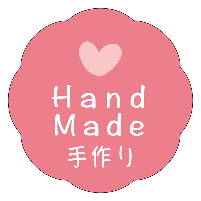 カミイソ産商 エースラベル 手作り J-0667 150枚/袋(ご注文単位1袋)【直送品】