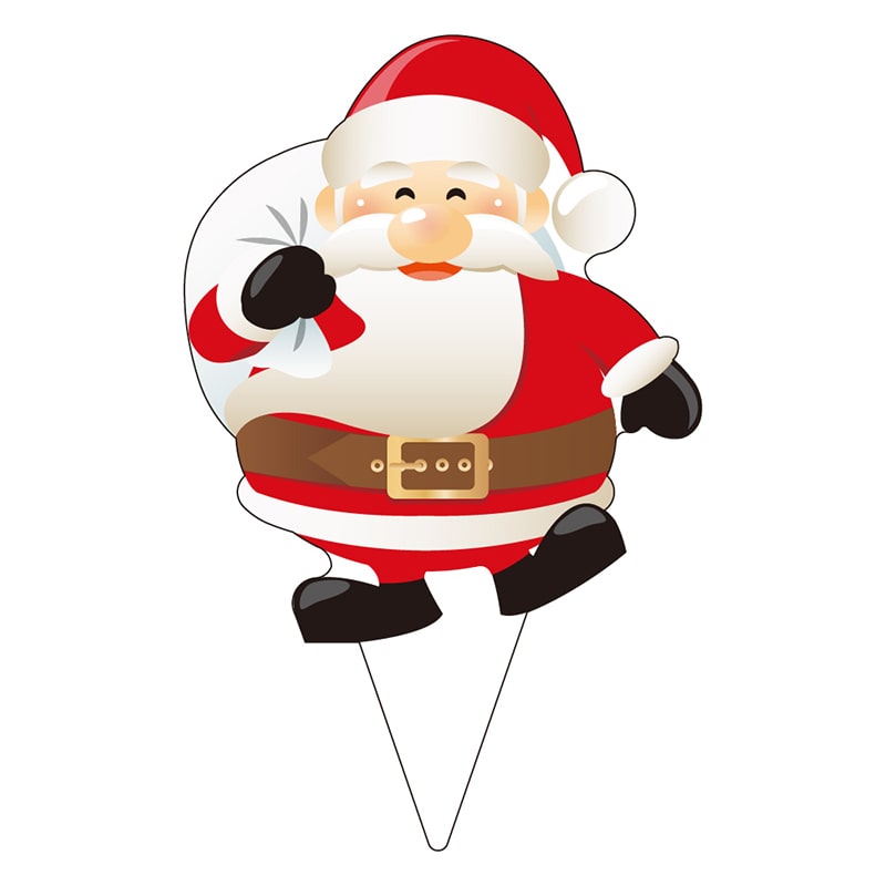 カミイソ産商 ピック サンタ D-0533 200枚/袋（ご注文単位1袋）【直送品】