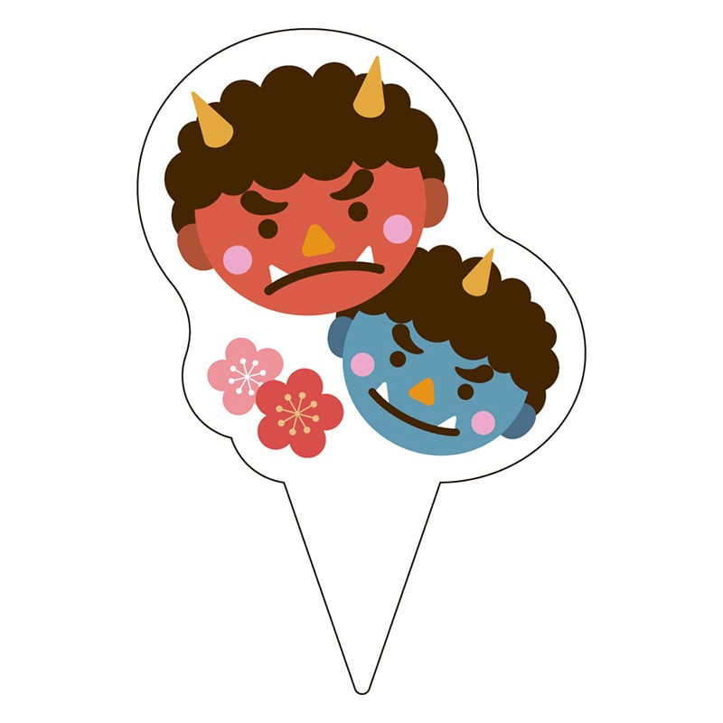 カミイソ産商 ピック 鬼 D-0535 200枚/袋(ご注文単位1袋)【直送品】