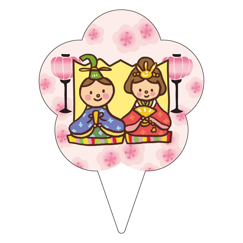 カミイソ産商 ピック ひなまつり D-0537 200枚/袋(ご注文単位1袋)【直送品】