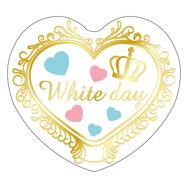 >カミイソ産商 エースラベル White Day C-0569 300枚/袋(ご注文単位1袋)【直送品】