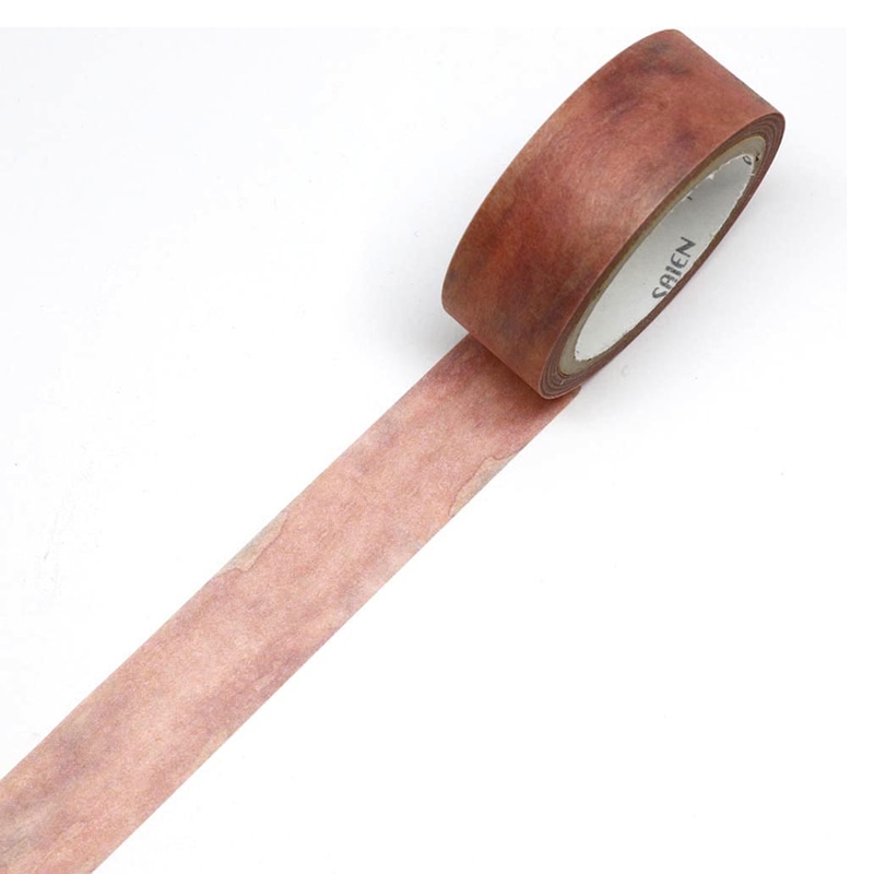 カミイソ産商 SAIEN マスキングテープ 田村美紀 ちぎり絵 6色セット くらし UR-2009 1巻(ご注文単位1巻)【直送品】