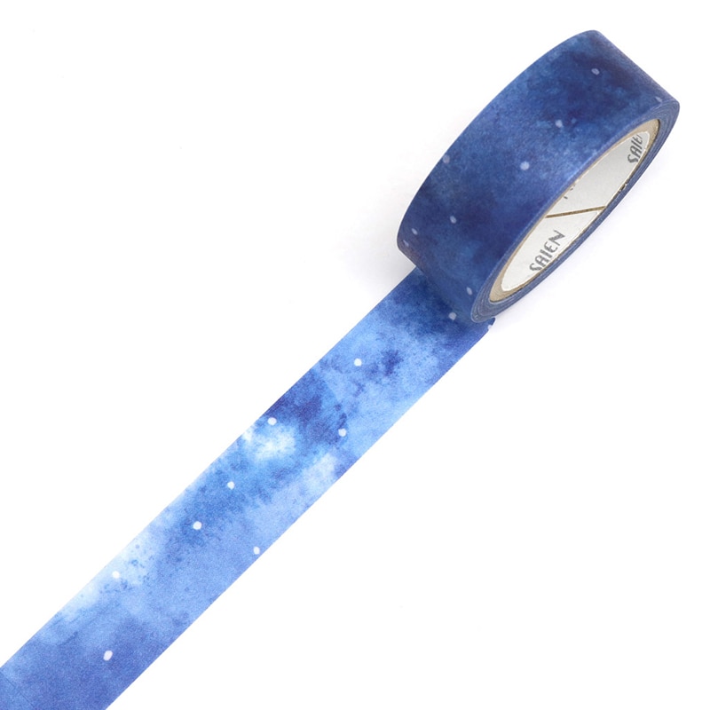 カミイソ SAIEN　マスキングテープ　田村美紀　ちぎり絵 6色セット　うつろい UR-2022 1巻（ご注文単位1巻）【直送品】