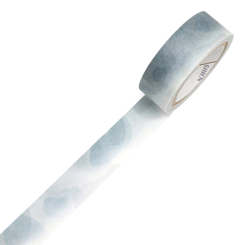 カミイソ SAIEN　マスキングテープ　田村美紀　ちぎり絵 6色セット　うつろい UR-2022 1巻（ご注文単位1巻）【直送品】