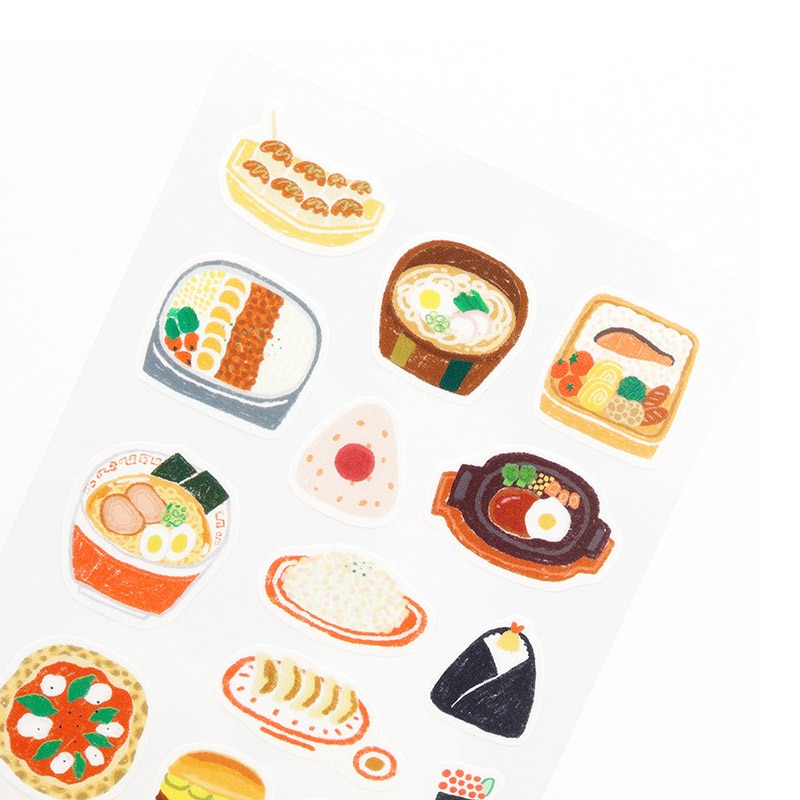 カミイソ産商 SAIEN マスキングシール nice day Lunch Time J-0271 1枚(ご注文単位1枚)【直送品】