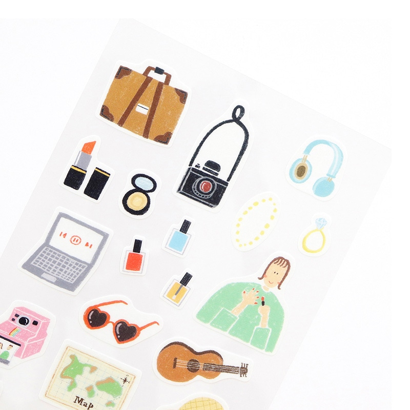 カミイソ産商 SAIEN マスキングシール nice day Holiday J-0274 1枚(ご注文単位1枚)【直送品】