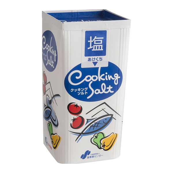 財団法人塩事業センター クッキングソルト 800g 常温 1個※軽(ご注文単位1個)※注文上限数12まで【直送品】