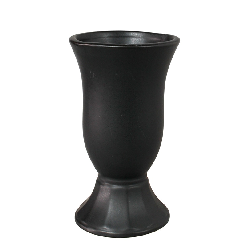ケー・イー・アイ フラワーベース シンプルスタンドベース M ブラック SS189-B-BK 1個(ご注文単位1個)【直送品】