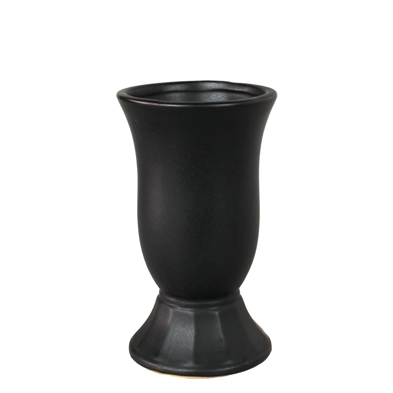 ケー・イー・アイ フラワーベース シンプルスタンドベース S ブラック SS189-C-BK 1個(ご注文単位2個)【直送品】