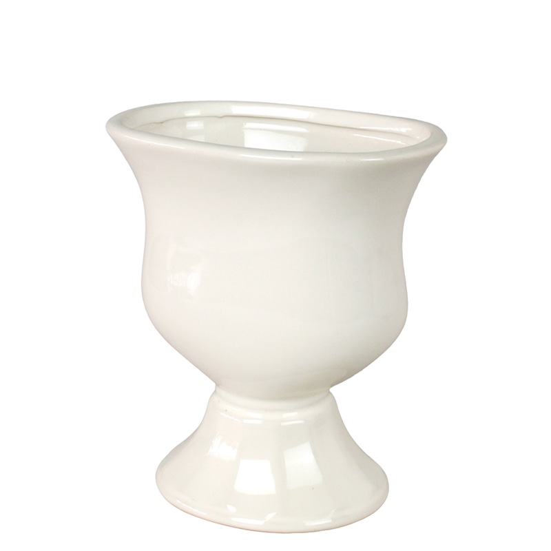 ケー・イー・アイ フラワーベース シンプルスタンドベース ワイド ホワイト SS190-WH 1個(ご注文単位1個)【直送品】