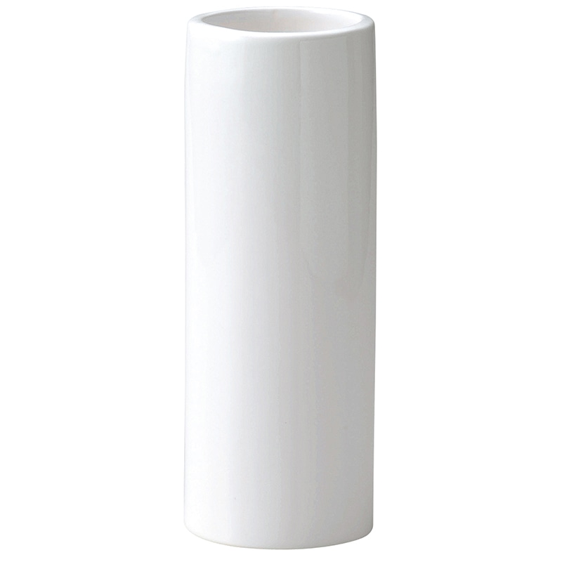 ケー・イー・アイ フラワーベース BLACK&WHITE ホワイト 001-A-W 1個(ご注文単位1個)【直送品】