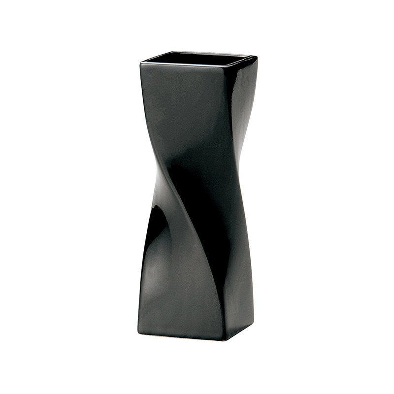 ケー・イー・アイ フラワーベース BLACK&WHITE ブラック 004-C-BK 1個(ご注文単位2個)【直送品】