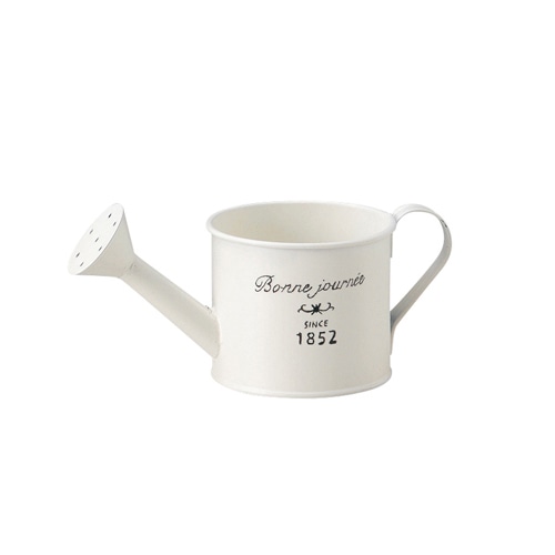 ケー・イー・アイ ブリキポット ナチュラルブリキポット ジョーロ S ホワイト 3146-B 1個(ご注文単位4個)【直送品】